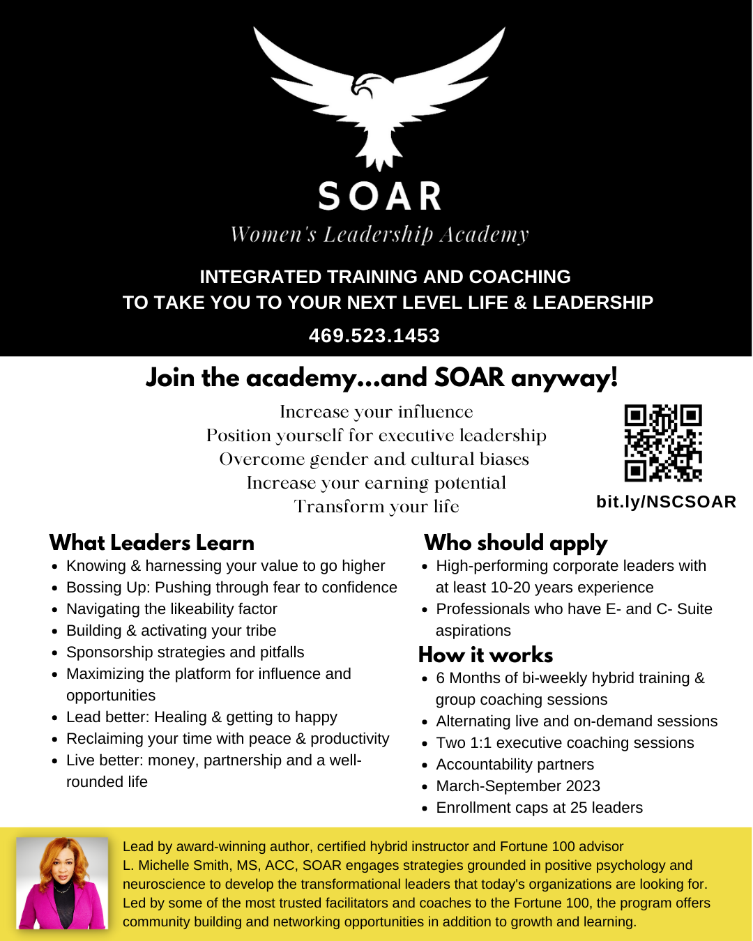 SOAR Women's Leadership Academy | L. Michelle Smith, M.S. ACC